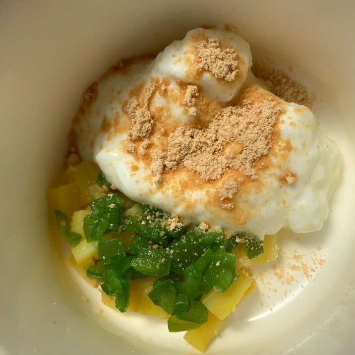 離乳食 おやつ感覚ポテトピーマンヨーグルト レシピ 作り方 By ゆひ7 楽天レシピ 離乳食 おやつ感覚ポテトピーマンヨーグルト レシピ 作り方 By ゆひ7 楽天レシピ